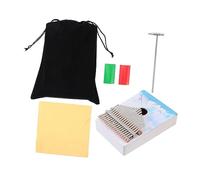 Yardwe 1Set Keys Thumb Piano Kalimba Portable Finger Musical Instrument for Beginners Full Veneer for Music Lovers
