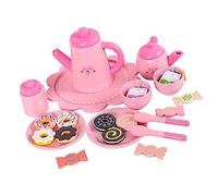 Yardwe 1Set Simulation Tableware Dessert Tea for Pretend Play Kitchen Learn Food Recognition Develop Imagination for Boys
