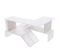 Yardwe 1set Tortoise Basking Platform Dual-level Floating Design for Aquatic Pets for Turtle and Terrapin Tanks Easy to Install Slip Points Aquarium Accessory for Sunbathing and Resting