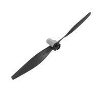 Yardwe 2- Helicopter Propellers for Diy Model Airplane Plastic Replacement Parts Enhanced Thrust Fit