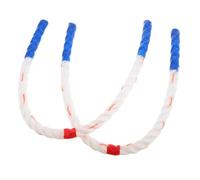 Yardwe 2 Pack Boys and Girls Jump Rope for Outdoor Activity Mini Gymnastics Rope Nylon Skipping Rope for Kindergarten Sensory Integration Training Toy
