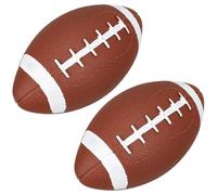 Yardwe 2-Pack Kids Rugby Balls, Soft Training Balls for Children