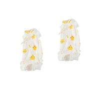 Yardwe 2 Pcs Cat Neutering Clothing Pets Pet Costume Breathable Pet Suit Lightweight Pet Suit Cat Wound Suit Pet Suit Weaning Clothes Kitten after Surgery Wear Suit Petg