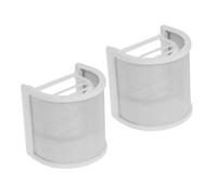 Yardwe 2 pcs U Shape Microphone Windscreen Shield Metal Pop Filter for Mic Protective Windshield Cover for Recording Live Broadcast Speech Recognition Sound and Saliva Spatter Prevention