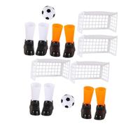 Yardwe 2 Set Finger Soccer Game Set Mini Table Football with Goals Footballs of Shoes Interactive Fun for Parties Fans