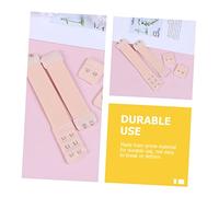 Yardwe 2 Sets Adjustable Elastic Extension Strap Buckles for Women Wigs and Bras with Strong Hooks Comfortable Soft Skin and Black Colors Easy Installation for Extra and Support