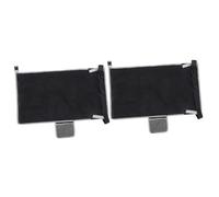 Yardwe 2 Sets Airplane Seat Extender Travel Bed Portable Airline Travel Essential Lightweight Polyester Multi Function Pedal Board for Safe Comfortable Flights