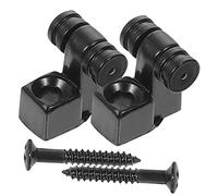 Yardwe 2 Sets Guitar String Ball Electric Guitar Ferrules Guitar Pegs Guitar Wire Guitar Tree Guide Guitar Special Parts Guitar Parts Guitar Accessories Black Steel