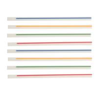 Yardwe 2 Sets Pet Adhesive Reading Markers Long Sticky Tabs Assorted Colour Article Annotation Not Easy to Fall for Reading Use and Teachers Random Color