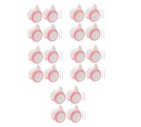 Yardwe 20 pcs Walker Replacement Wheel Fit Smooth Rolling Durable Plastic Rubber Casters Accessories for Boys Pram Stroller