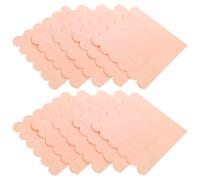 Yardwe 20 Sheets Shy Pink Scalloped Edge Paper Napkins 33cm for Dinner Party Wedding Reception Disposable Household Table Napkins Festival Party Serviettes