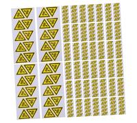 Yardwe 200pcs Self Adhesive Machinery Safety Warning Stickers for Workplace Risk Alerts Hand Injury Labels with Strong Adhesive and High Visibility for Industrial Accident Prevention