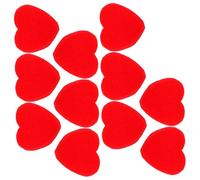 Yardwe 20Pairs Heart Shaped Sponge Props of Soft Red Foam Hearts for Stage Illusion Tricks for Close Up Performances and Interactive Entertainment at Parties and Events