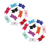 Yardwe 20pcs Dog Hair Bows for Small Medium Dogs Pet Accessories Pet Hair Decor Christmas