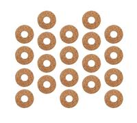 Yardwe 20pcs Guitar Pick Grips Anti-slip Cork Pads for Guitar Pick Accessories Comfortable Adhesive Stopper Does Not Affect for People Who Love Playing