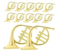 Yardwe 20Pcs Miniature Instrument Models for Xmas Tree Decoration DIY Wreath Making Supplies Compact Easy to Use for Home