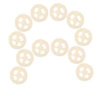 Yardwe 20pcs Natural Loofah Molar Toys for Hamsters Gerbils and Guinea Pigs Practical Chew Play Accessories to Reduce Destructive Behavior and Loneliness Pet Supply