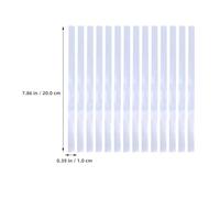 Yardwe 20pcs Photo Tachometer Reflective Tape Optical Silver Paper Adhesive Sticker Easy Portability Safety Sign for Industrial Use