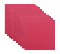 Yardwe 20pcs Red Paper Napkins Beverage Napkins Two-ply Disposable Solid-Colored Unique Burgundy Style with Excellent Absorbency for Reception Dinners and Buffet
