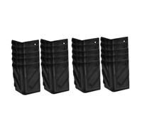 Yardwe 20pcs Stage Speaker Corner Protectors Plastic Box Corner Edge Protectors Furniture Edge Guards Easy to Install Protection Kit