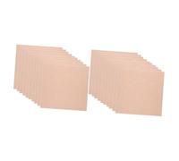 Yardwe 20pcs Thicken Padded Carpet Tiles Square Floor Mats for Living Bedroom Soft Carpet Squares Puzzle Flooring
