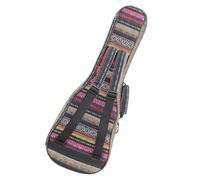 Yardwe 21-inch Ukulele Backpack Case Thick Padding, Padded Storage Bag for Soprono and Concert Ukuleles, Soft Cotton Lining Protection Bag for Travel and Daily Use