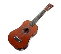 Yardwe 23-Inch Wooden Guitar Toy for Kids Beginner Musical Instrument for Boys and Girls Early Education Teaching Tool for Pretend Play and Music Learning