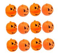 Yardwe 24pcs Fillable Pumpkin Shape Storage Boxes Mini Halloween Candy Holders Cute Pumpkin Containers for Party Favors Crafts and Treats