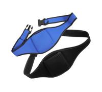 Yardwe 2pcs Adjustable Instructor Mic Carrier Waist Belt Bag for Fitness Workout Microphone Pouch in Black and Dark