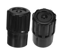 Yardwe 2Pcs Alto Saxophone Protection Plug Durable Musical Instrument Accessory Safety Sax Plug for Enhanced Instrument Care Black Saxophone End Cap with Fine Workmanship