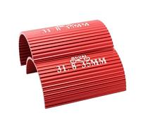 Yardwe 2pcs Aluminum Alloy Handlebar Shim Adapter Lightweight Handlebar Stem Reducer for Conversion Easy Install Cycling Accessory Durable and Practical Bike Component