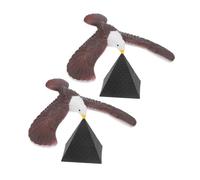 Yardwe 2pcs Balancing Eagle Toy Gravity Bird Toy Diy Tabletop Decoration Balancing Bird Educational Science Tool