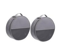 Yardwe 2pcs Camping Tableware Bag Outdoor Cutlery Storage Organizer Handle Canvas Picnic Utensil for Hiking Camping and Outdoor Cooking
