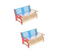 Yardwe 2pcs Ceramic Hamster Hideout Multi-functional Hideaway for Small Pets Smooth Surface Rat Accessories Perfect for Hamster House