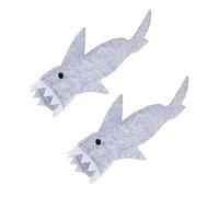 Yardwe 2pcs Chameleon Gecko Lizard Costume Bearded Dragon Outfit Fashionable Pet Dressup Warm Felt Shark Suit