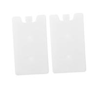 Yardwe 2pcs Cooler Ice Packs Leakproof Freezer Ice Cases for Drinks Cakes Fruit Preservation Durable Reusable Fresh Keeping Packs Convenient Design for Everyday Use