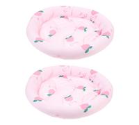 Yardwe 2pcs Cooling Mat Soft Breathable Hamster Sleep Pad for Indoor Pets Comfortable and for Small Animals Resting for Guinea Pigs and Chinchillas