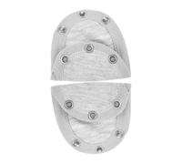 Yardwe 2pcs Cotton Bodysuit Extender for Boys Jumpsuit Extension Adjustable Bodysuit Companion Simplifies Diaper Changes Grey