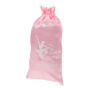 Yardwe 2pcs Dance Shoe Bag: Polyester Ballet Slipper Bag for Girls - Drawstring Pouch for Dance Slippers Pointe Shoes Travel and Recital Organization