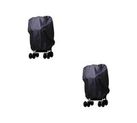 Yardwe 2pcs Delicate Practical Water Folding Rain Cover for Stroller Stroller Cover for Rainy Days Outdoors