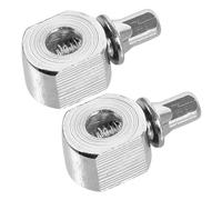 Yardwe 2pcs Drum Pedal Hammer Counterweight Replacement Parts for Improved Foot Control and Fine Workmanship in Drum Kit Pedals