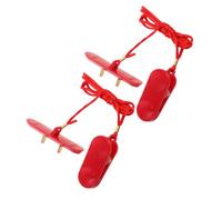 Yardwe 2pcs Dual Insert Emergency Stop Key for Treadmill Safety Switch Quick Stop Function Fitness Equipment Replacement Parts for Running Machines Easy Installation and Secure Connection