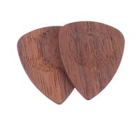 Yardwe 2pcs Folk Guitar Picks Wood Plectrums for Classical and Folk Guitars Smooth Surface Lightweight Jazz Iii Max Grip