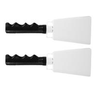 Yardwe 2pcs Handle Cowbells for Football Games Loud Noise Makers for Sporting Events Cheer Hand Bells for Party Football Matches