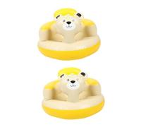 Yardwe 2pcs Inflatable Boy Girl Seat for Sitting up Boy Girl Shower Chair Back Support Lightweight and Portable for Bath