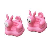 Yardwe 2pcs Inflatable Sitting Support Chair for Boy Girl Learning Sit Up Seat Portable Floor Bath Wear Resistant Material for Boys Gift