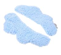 Yardwe 2pcs Lovely-shaped Toilet Seats Cushion Pads Creative Simple Design Firm Skin-friendly Lint Material Four Seasons Available Practical Toilet Covers for Potty Training Random Color