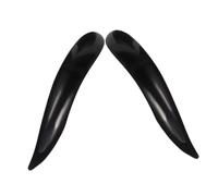 Yardwe 2pcs Ox Horn Facial Massage Tools Portable Handheld Acupressure Pens for Deep Tissue Trigger Point Therapy Compact Guasha Scraping Sticks for Neck Back Foot Relaxation and Enhanced