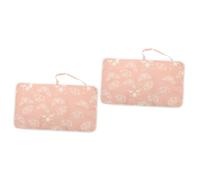 Yardwe 2pcs Portable Travel Changing Pad Reusable Washable Softer Diaper Changing Pad for Travel Essentials and Mat Portable