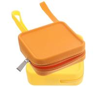 Yardwe 2pcs Silicone Dog Treat Training Pouch for Dogs with Zipper Design Portable Pet Snack Bag for Outdoor Walking and Training